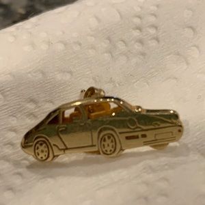 14K Car Earring (Vintage Porsche)